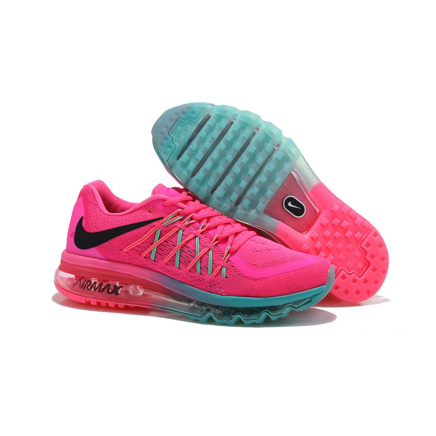 Nike Air Max 2015 Women Running Shoes Pink Green, Nike Air Max 98 ...