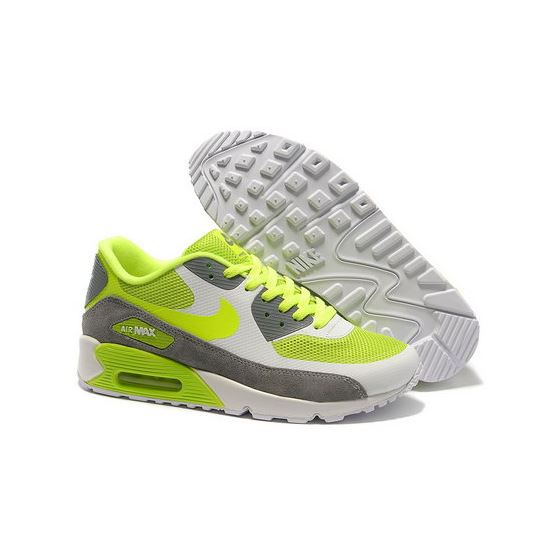Nike Air Max 90 Hyperfuse Unisex Green Gray Running Shoes France, Nike ...